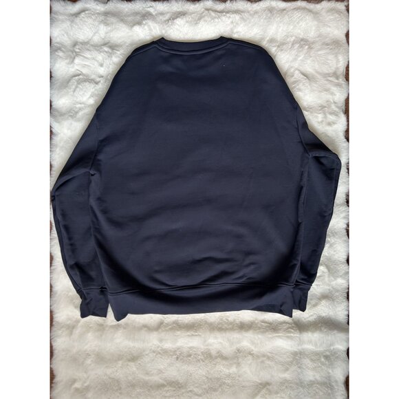 Acne Studios Navy Jellyfish Patch Sweatshirt Small - Picture 2 of 7